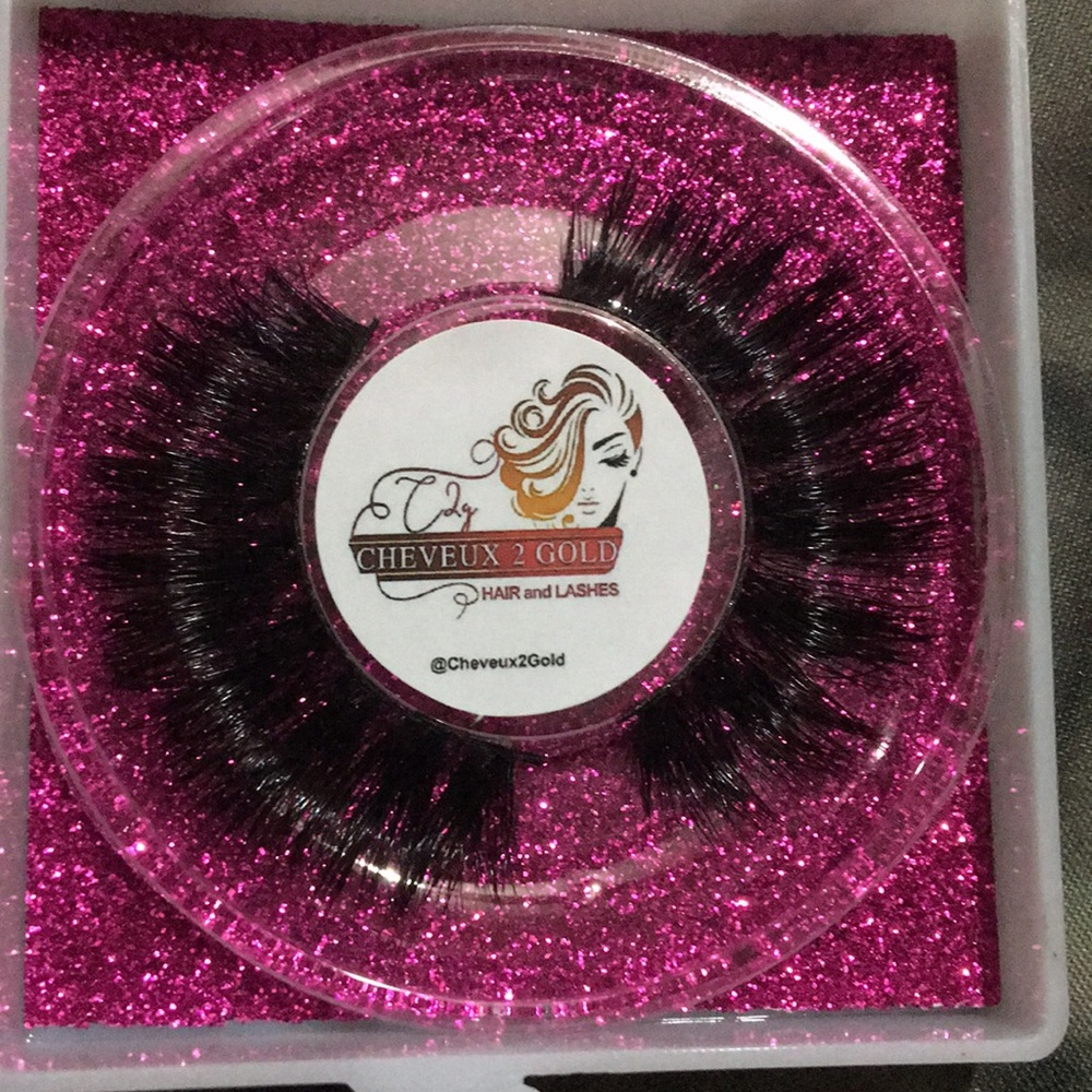 3D Lashes 100% real mink